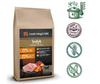 Karma Look4dog CARE Indyk z żurawiną 6 kg + KEBZOO jagnięcina 3x400g